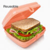 10049021599-5.jpg Tupperware® Sandwich Keepers - 2 Easy-Open Lunch Boxes for Kids