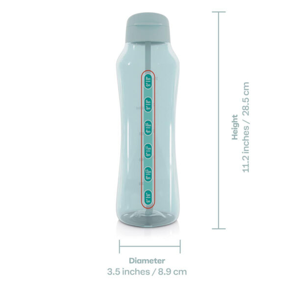 10181739000-2.jpg Tupperware® AquaVibe® Water Bottle | Straw, Spout & Hydration Tracker