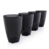 Tupperware® Everyday Large Tumblers | 18oz/525 mL, Shatterproof, Black