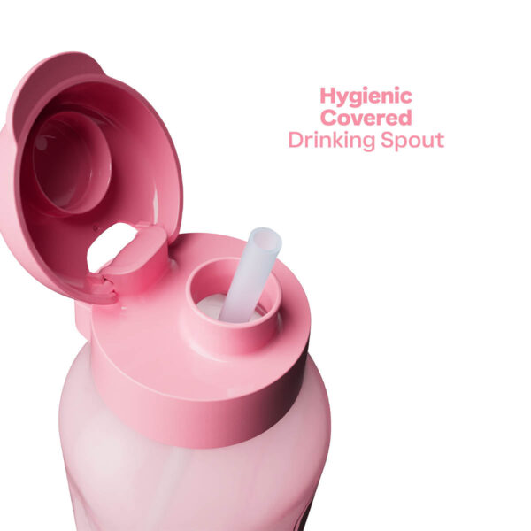 10184421000-5.jpg Tupperware® AquaVibe® Water Bottle | Straw, Spout & Hydration Tracker