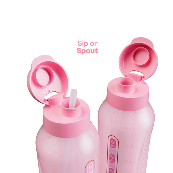 10184421000-7.jpg Tupperware® AquaVibe® Water Bottle | Straw, Spout & Hydration Tracker