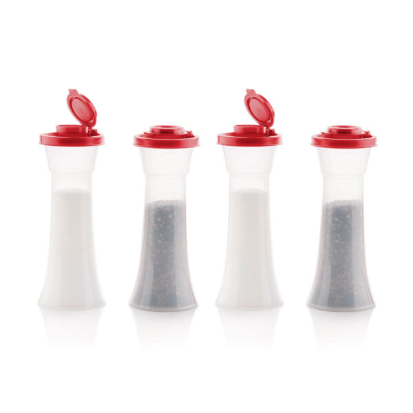 Hourglass Salt and Pepper Shakers | Large Set of 4