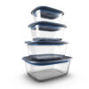 Tupperware Voila™ Glass Food Storage Containers | Set of 4