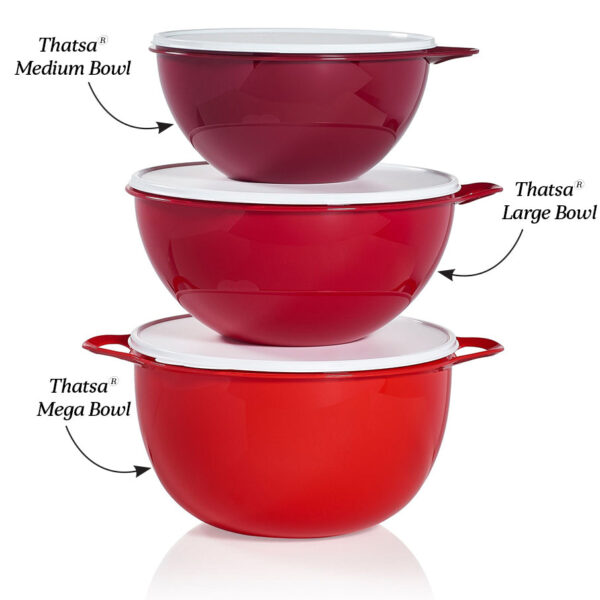 ThatsaBowls_WScat2020_10525.jpg Tupperware Thatsa® Medium Bowl |Airtight, Leakproof, 19-cups/4.5 L